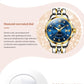 OLEVS Watch Women Two Tone Watches for Women with Date Dress Womens Watches for Small Wrists Luxury Easy Read Womens Watch Waterproof Blue/Black/Gold/Silver Dial Reloj para Mujer