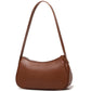 Small Shoulder Bag for Women Cute Mini Purse Trendy Vegan Leather Y2k Crescent Handbag
