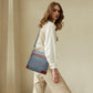BOYATU Leather Crossbody Bag for Women: Designer Shoulder Purse for Travel - Trendy Genuine Leather Handbag for Everyday