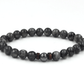 Epic Legendary Volcanic Stone Bracelet For Men And Women Lava Stone Stretch Yoga Bead Bracelet