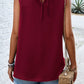 Swiss Dot Round Neck Tank