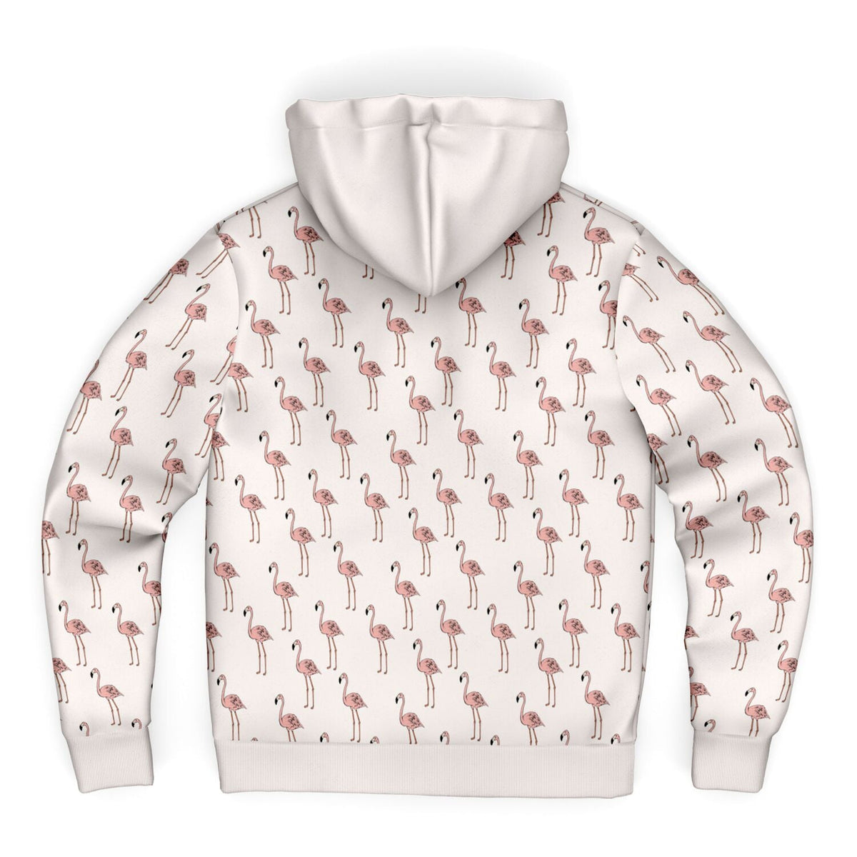 Classic Flamingo Zip-Up Hoodie