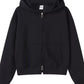 Full Size Casual Zip-Up Long Sleeve Hoodie Plus Size