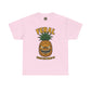 Feral Evil Pineapple Shirt – Aggressive Fruit Trashcore Tee – Gildan 5000 Unisex