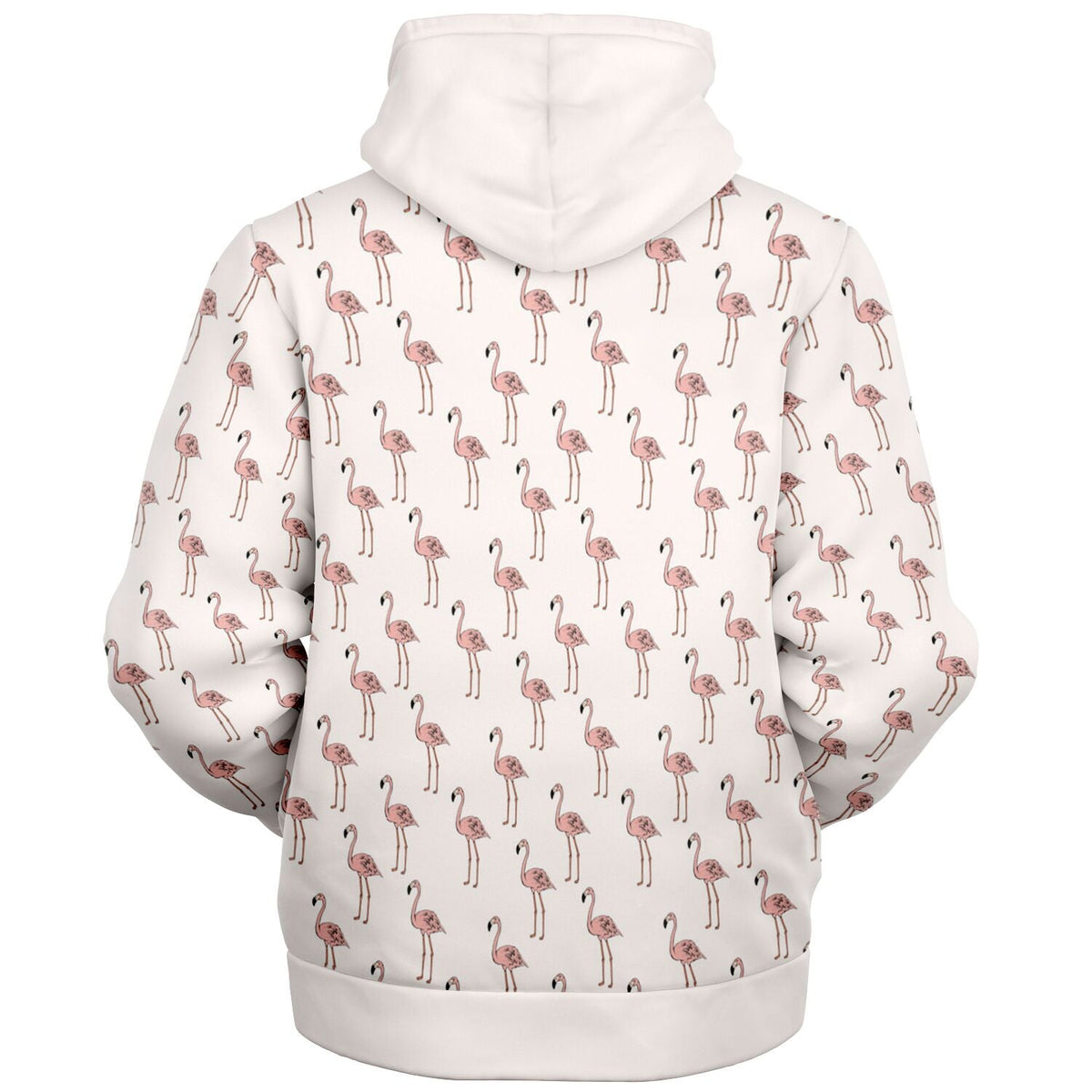 Classic Flamingo Zip-Up Hoodie