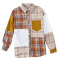 Plaid Pocket Shirt Jacket