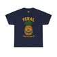 Feral Evil Pineapple Shirt – Aggressive Fruit Trashcore Tee – Gildan 5000 Unisex
