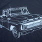 Old Chevy Truck Dark Grey