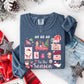 Comfort Colors Long Sleeve Ho Ho Ho Tis The Season Christmas Shirt