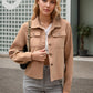 Women’s Plus Size Flannel Jacket