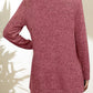 Turtleneck High Low Top