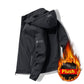 Youth Handsome Fleece-lined Thick Jacket Men