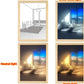 Illuminated Picture LED Decorative Light Painting Bedside Picture Style Creative Modern Simulate Sunshine Drawing Night Light Gift