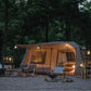 Camping Outside Two Rooms One Hall Ridge Automatic Tent Waterproof