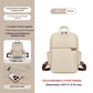 Simple Canvas Travel Large Capacity Women's Backpack