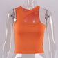 Halter Tight-fitting Sleeveless Top