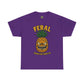 Feral Evil Pineapple Shirt – Aggressive Fruit Trashcore Tee – Gildan 5000 Unisex