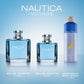 Nautica Voyage Eau De Toilette, Cologne and Fragrance For Men, Fresh, Romantic, Fruity Scent Woody, Aquatic Notes of Apple, Water Lotus, Cedarwood, and Musk Ideal Day Wear, Long Lasting 3.3Fl oz