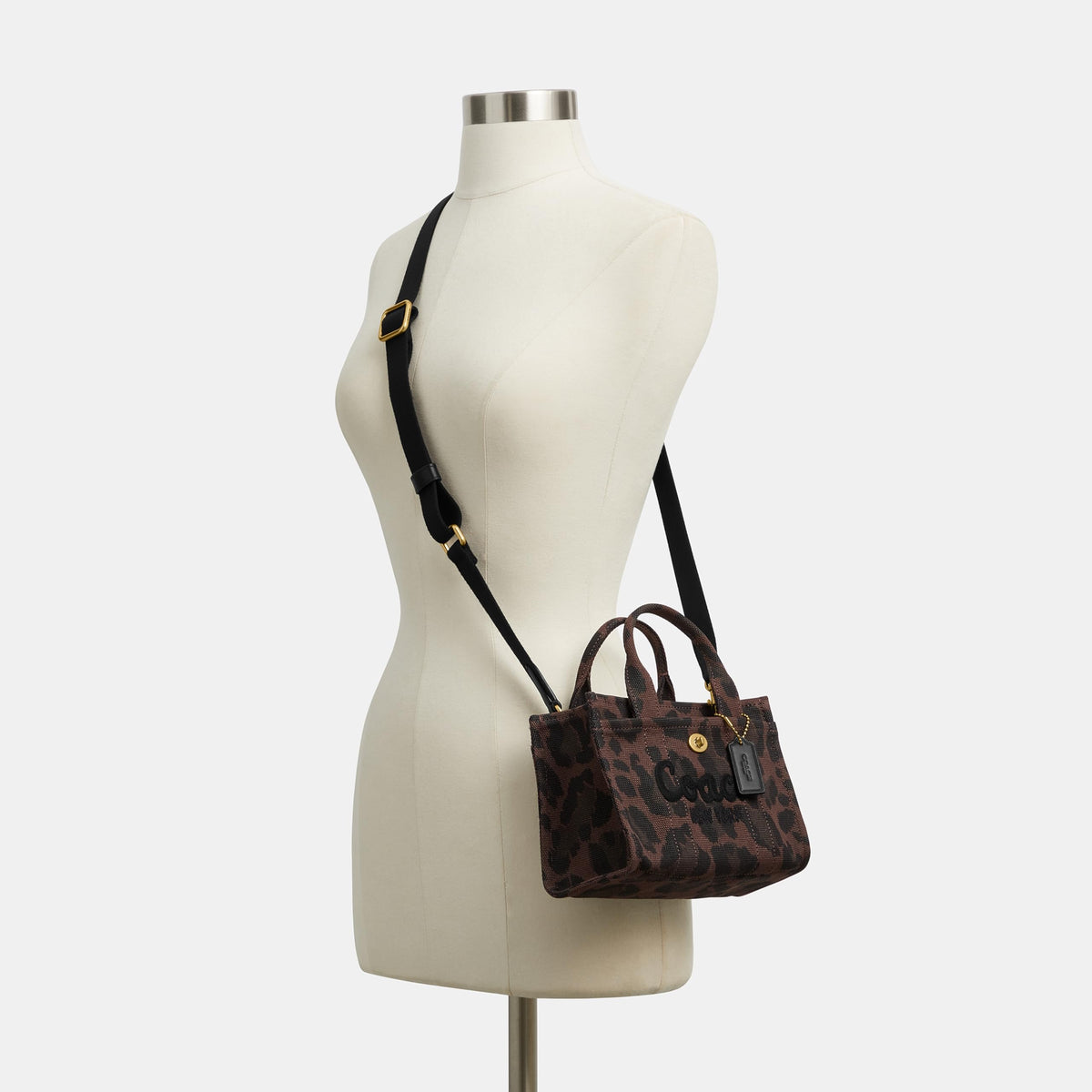 Coach Women's Leopard Cargo Tote 20