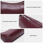 Small Shoulder Bag for Women Cute Mini Purse Trendy Vegan Leather Y2k Crescent Handbag