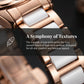 Vetra Women Watches Automatic Luxury Diamond Dress Ladies Watch Fashion Waterproof Ceramic Strap Rose Gold Self Winding Female Wrist Watch