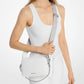 Michael Kors Bryant Medium Double Zip Chain Camera Crossbody Bag
