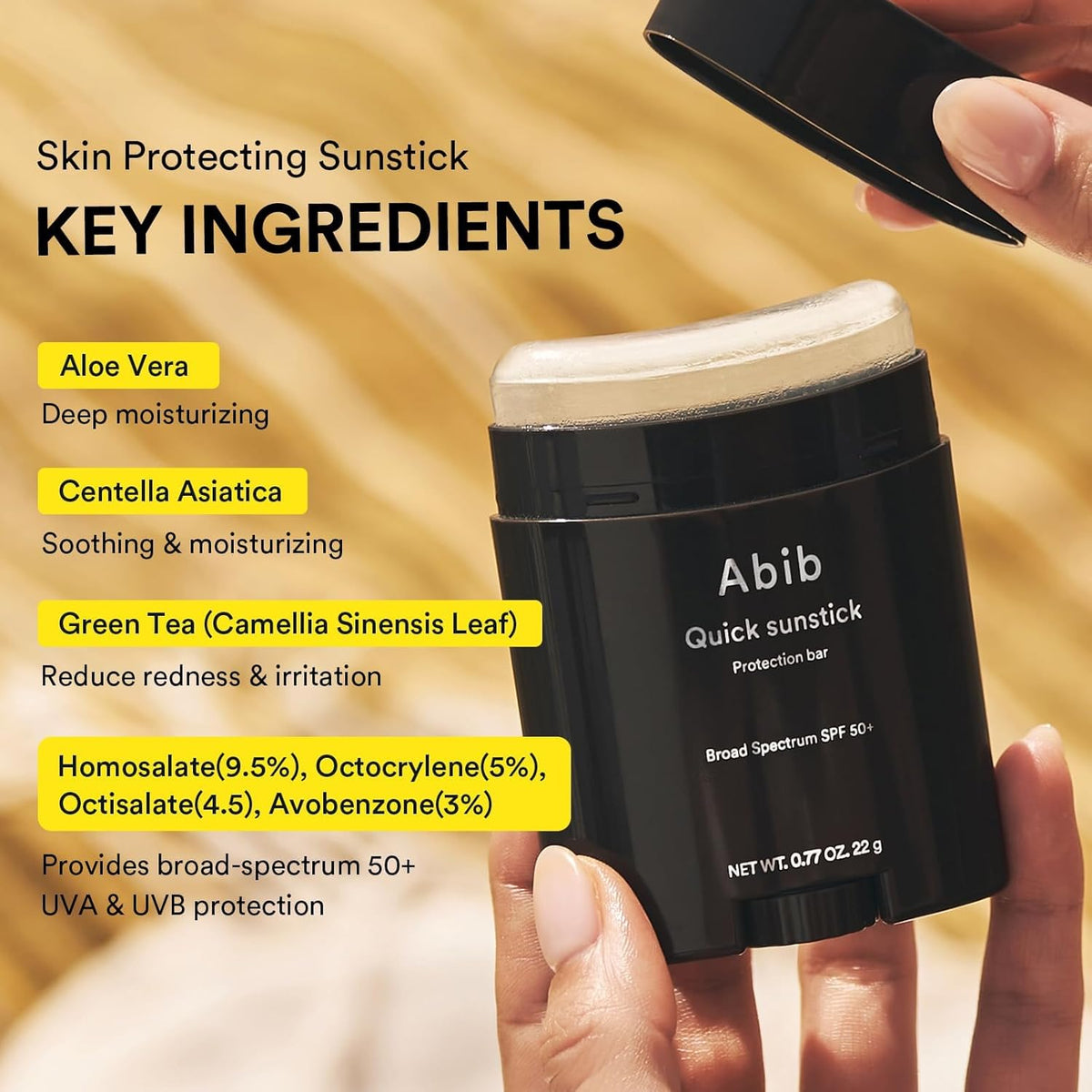 Abib Quick Sunstick Protection Bar Broad Spectrum SPF50+
