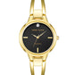 Women's Elegant Diamond Accent Watch – Stainless Steel Quartz Bracelet Watch