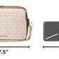 Michael Kors Bryant Medium Double Zip Chain Camera Crossbody Bag