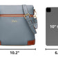 BOYATU Leather Crossbody Bag for Women: Designer Shoulder Purse for Travel - Trendy Genuine Leather Handbag for Everyday