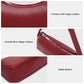 Small Shoulder Bag for Women Cute Mini Purse Trendy Vegan Leather Y2k Crescent Handbag