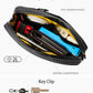 2L Sling Bag for Men & Women - Anti-Theft RFID Blocking Fanny Pack with Lockable Zippers, Water Resistant Lightweight Crossbody Bag for Travel Hiking Running Gym Walking Daily Use(Black)