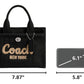Coach Women's Leopard Cargo Tote 20
