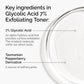 The Ordinary Glycolic Acid 7% Exfoliating Toner, Brightening and Smoothing Daily Toner for More Even-Looking Skin Tone