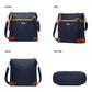 BOYATU Leather Crossbody Bag for Women: Designer Shoulder Purse for Travel - Trendy Genuine Leather Handbag for Everyday