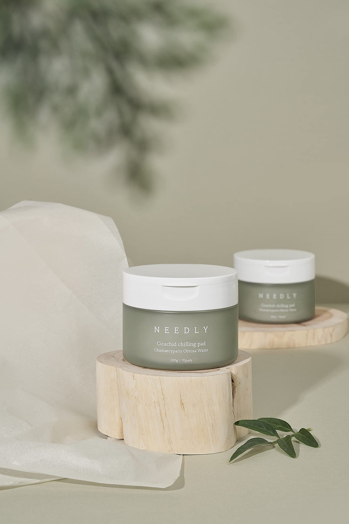 Needly Daily Toner Pad I Exfoliating Pads for Face with BHA & PHA(80 Pads), Deep Hydration, Pore Minimizer for Face, Centella, Tea Tree, High Volume Essence, Extra Large Cotton Pad, Korean Skin Care