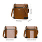 BOYATU Leather Crossbody Bag for Women: Designer Shoulder Purse for Travel - Trendy Genuine Leather Handbag for Everyday