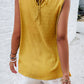 Swiss Dot Round Neck Tank