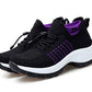 Large Size Women's Shoes High Elastic Flying Woven Breathable Sports Women's Socks Shoes