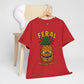 Feral Evil Pineapple Shirt – Aggressive Fruit Trashcore Tee – Gildan 5000 Unisex