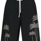 Palm Angels 'Palms' Black Polyester Swimsuit Men