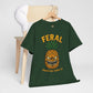 Feral Evil Pineapple Shirt – Aggressive Fruit Trashcore Tee – Gildan 5000 Unisex