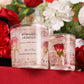 Rose Jelly Aromatherapy Soy Candle in Glass Jar