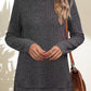Turtleneck High Low Top