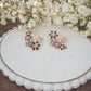Beautiful Flower Jacket Earrings