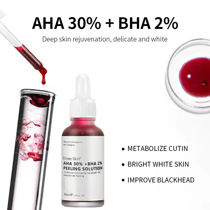 Natural AHA 30% BHA 2% Exfoliating Serum