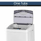 12 lbs Full-Auto Washer with 10 Settings