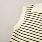 Striped Collared Neck Tank