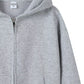 Full Size Casual Zip-Up Long Sleeve Hoodie Plus Size