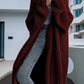 Autumn And Winter Long Sweater Women's Loose All-matching Base Long-sleeved Knitted Cardigan